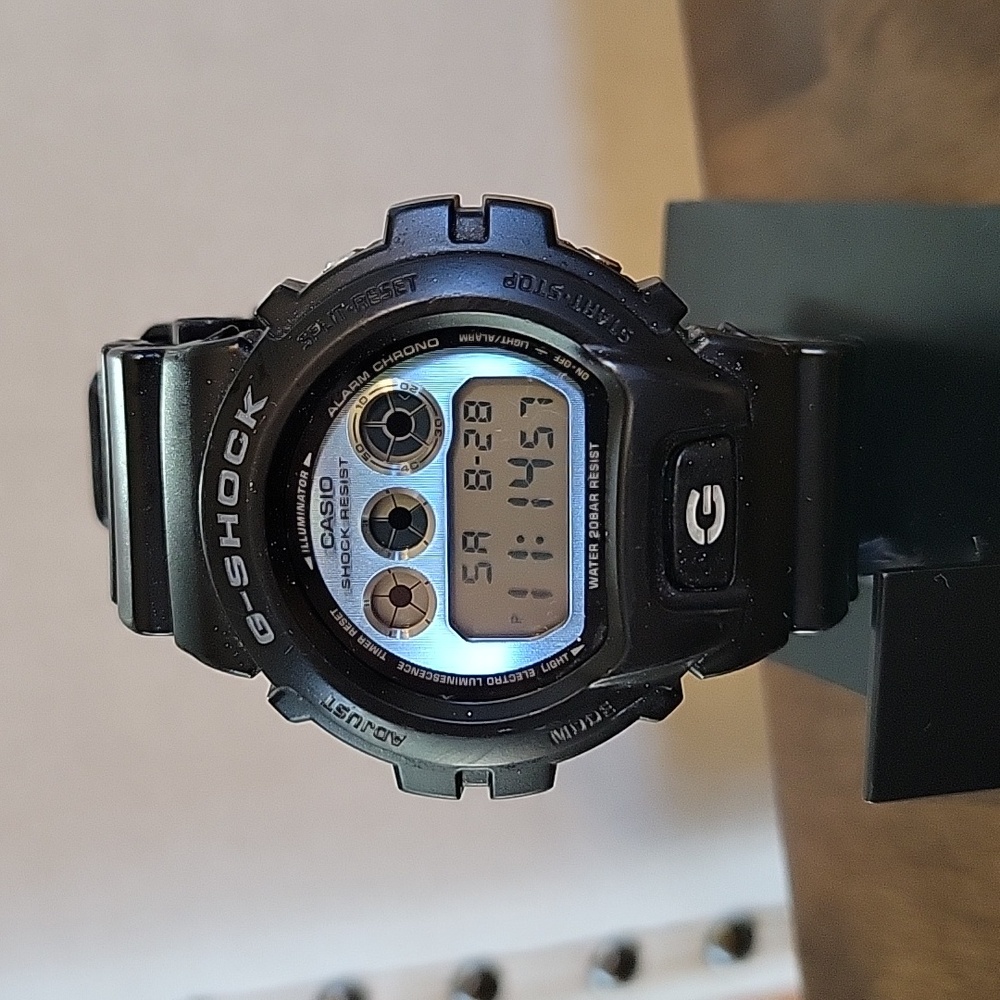 G-Shock Ltd Edition Mirror Dial Series Digital Watch - DW-6900NB-1